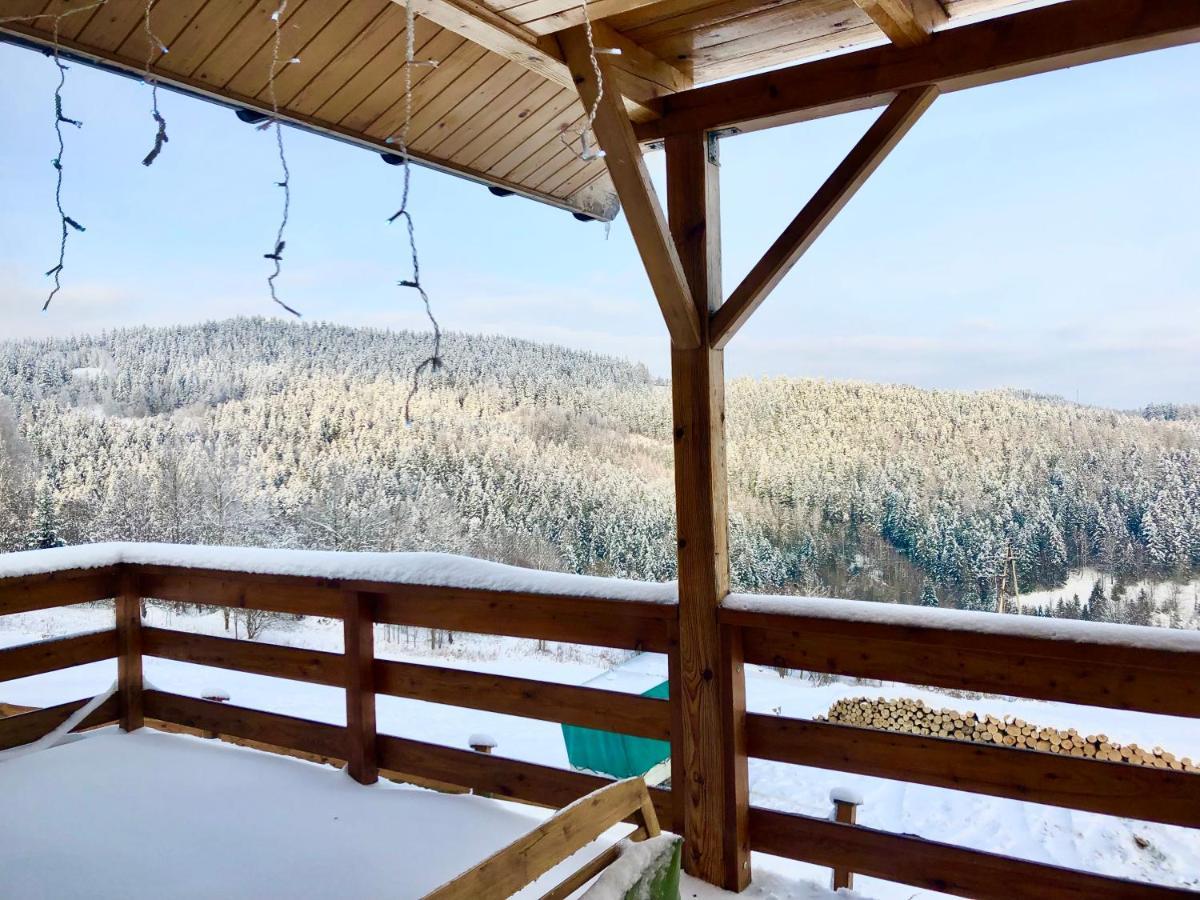 Chata Z Widokiem Na Babia Gore Pewel Wielka Buitenkant foto